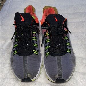 Nike EXP-X14 Black and Neon Green Athletic Shoes